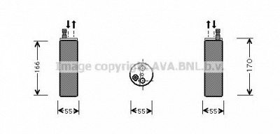 AVA QUALITY COOLING old371 -  Осушитель, кондиционер